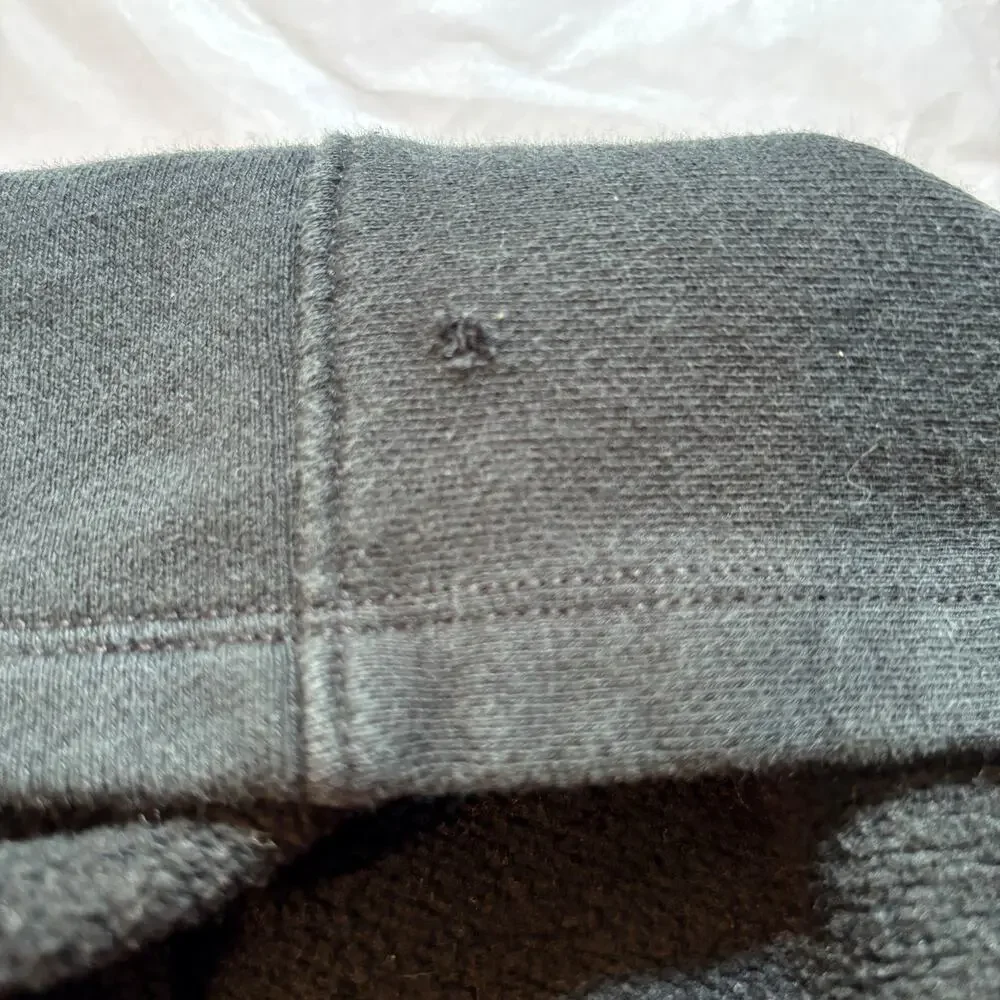 Carhartt Black Zip Front Logo Hoodie - size Large Kid's